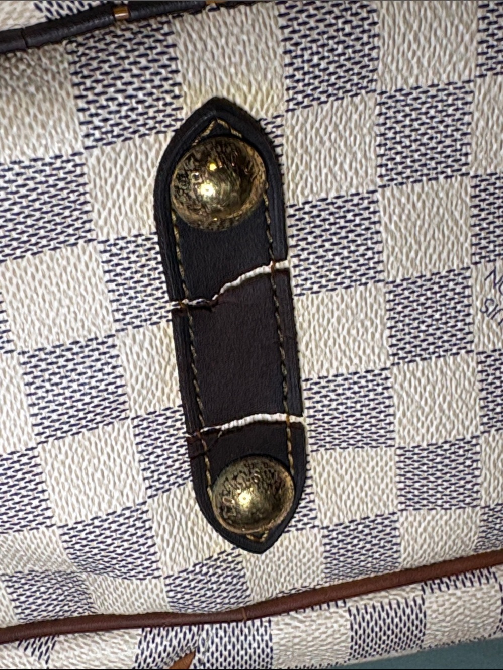 Louis Vuitton Damier Azur Galliera PM - AS IS Rehab Candidate - Picture 15 of 16